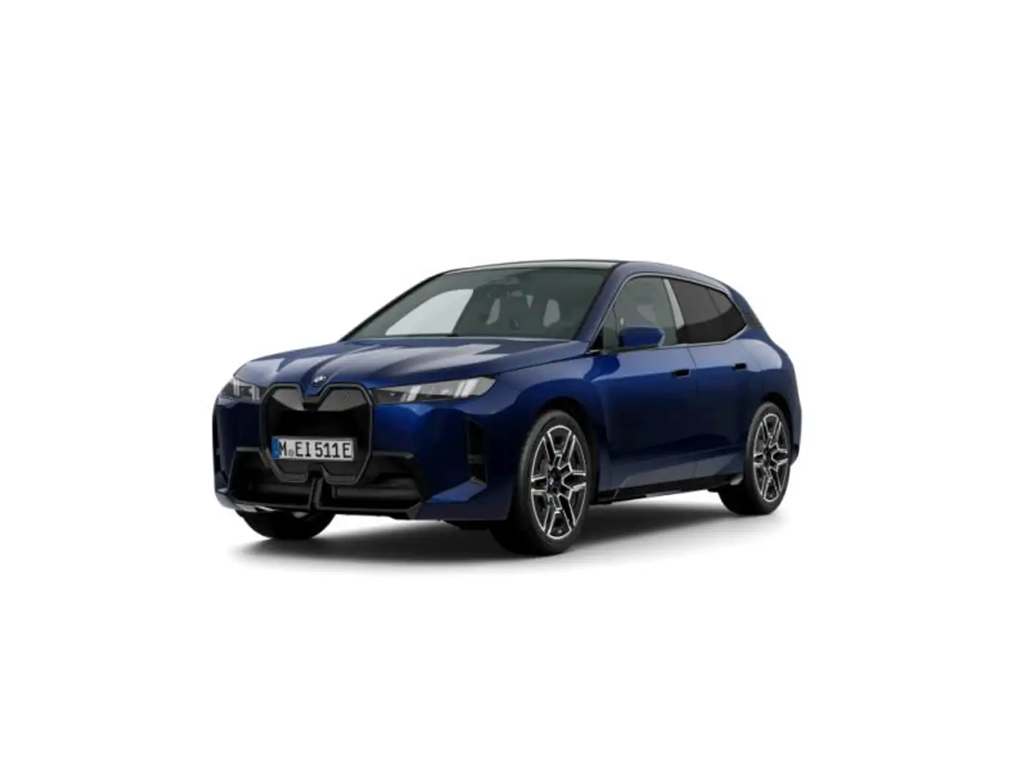 BMW iX xDrive45 Bleu - 1
