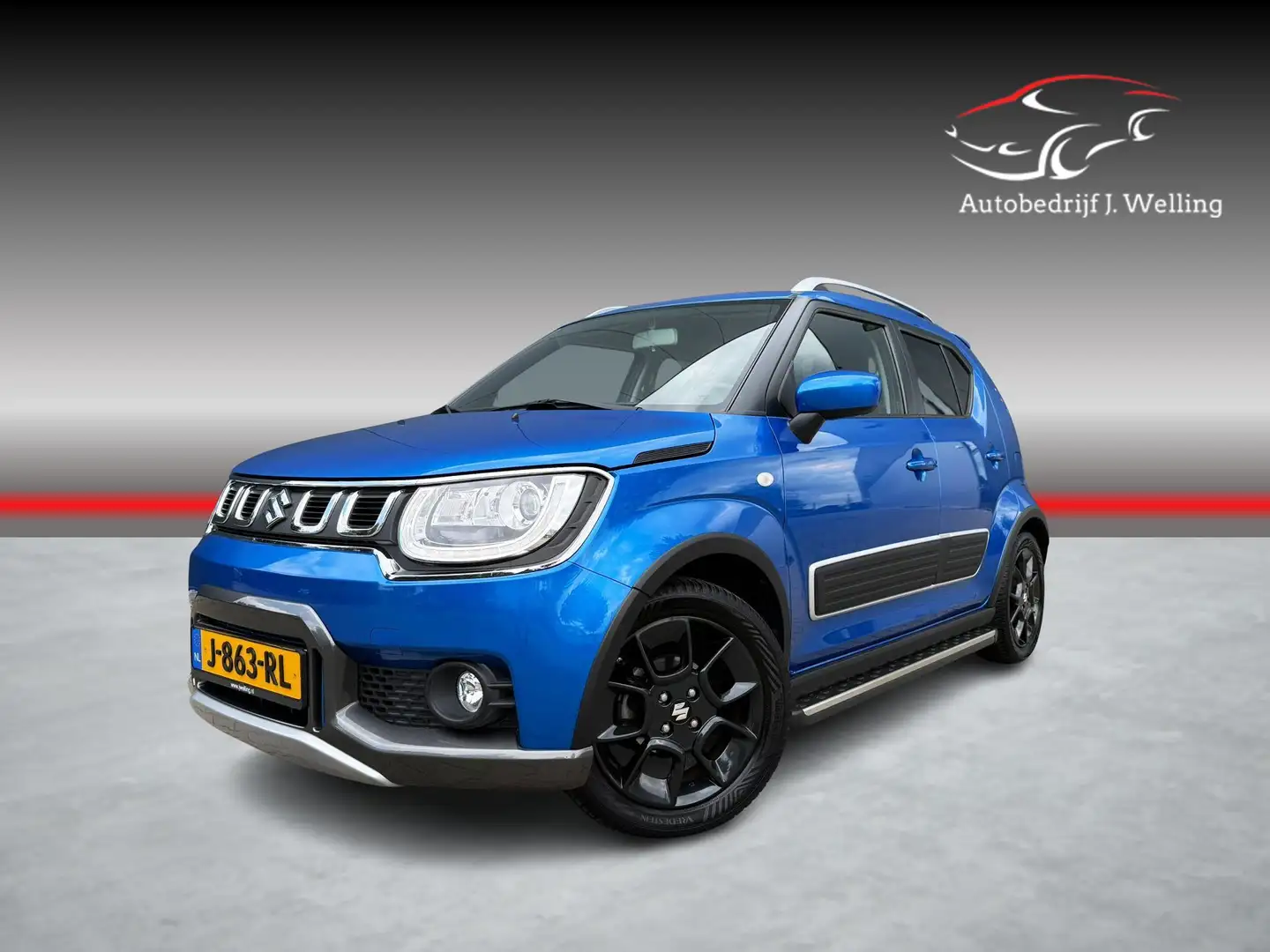 Suzuki Ignis 1.2 Smart Hybrid Select tr.hk / treeplanken / cam Bleu - 1