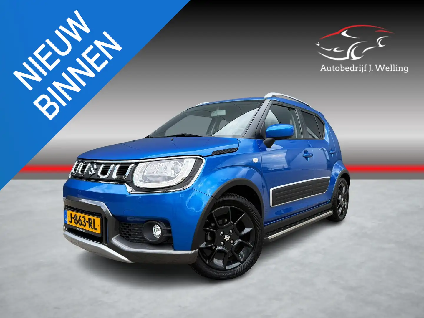 Suzuki Ignis 1.2 Smart Hybrid Select tr.hk / treeplanken / cam Синій - 1