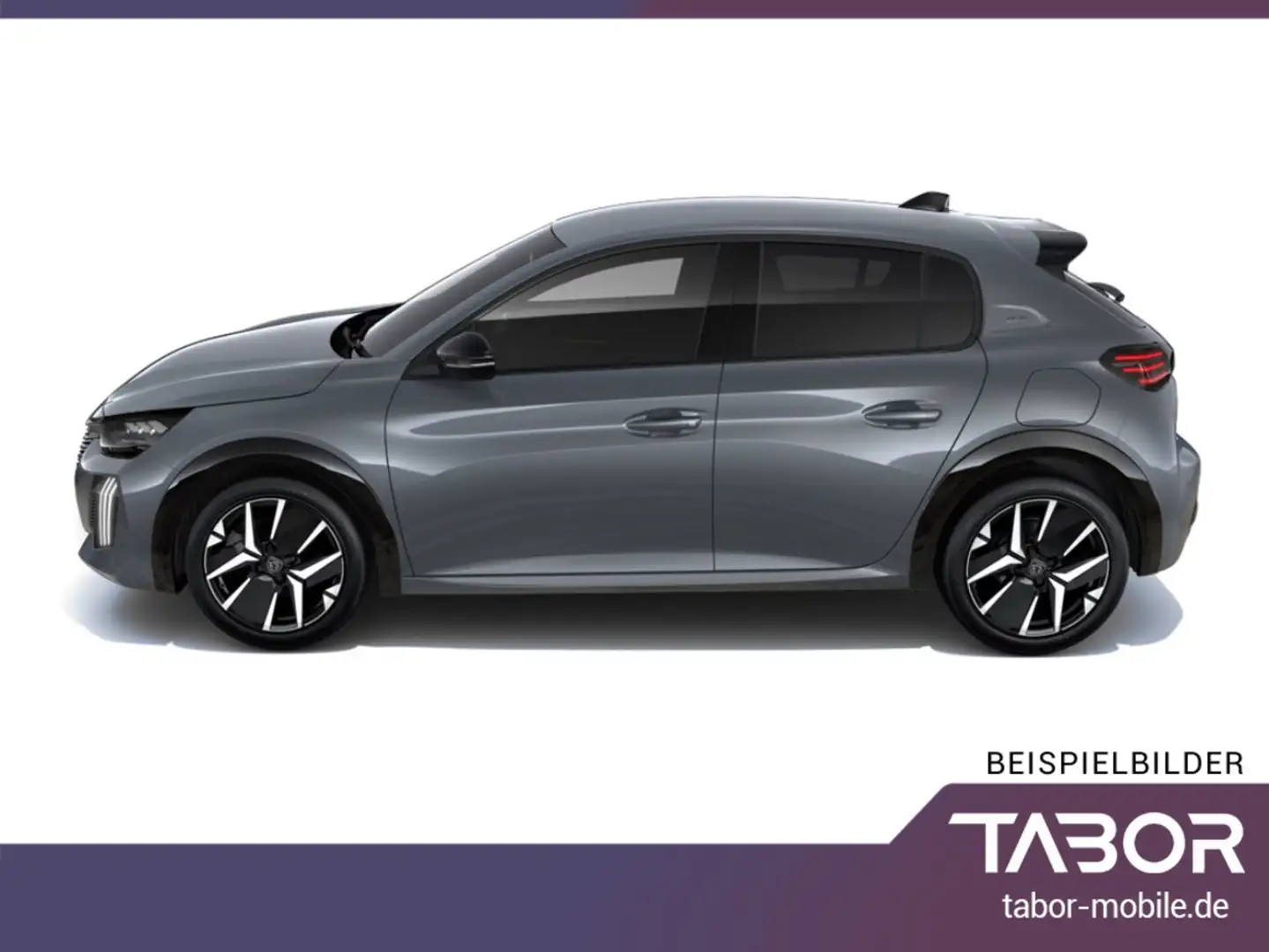Peugeot 208 MHEV 145 GT DSC6 LED ACC Kam PDC Keyess BT Grau - 2