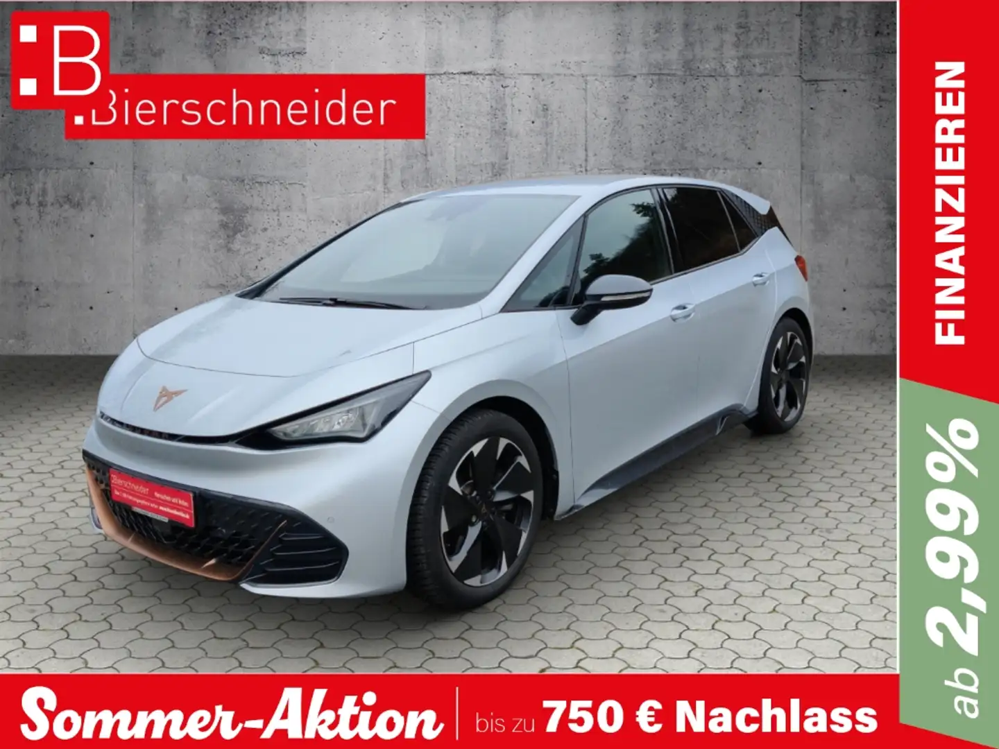 CUPRA Born 77KWh 5-J-GARANTIE NAVI LED KAMERA ACC SHZ 19 Argento - 1