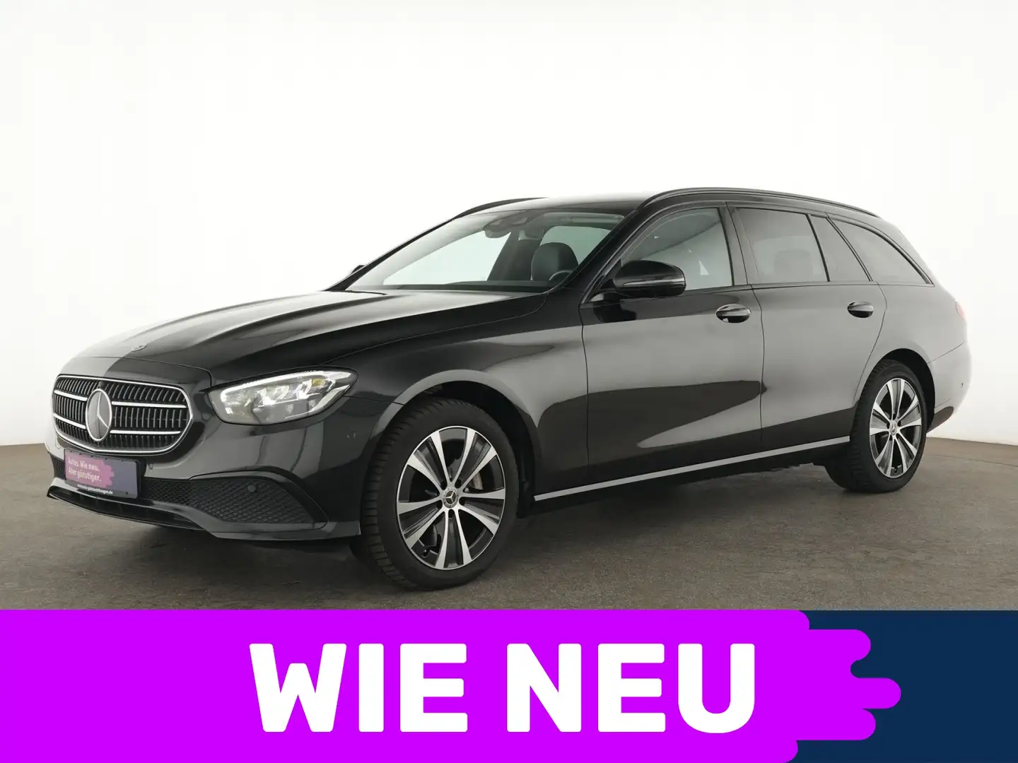 Mercedes-Benz E 300 de 4Matic AHK|360°Kamera|Night-Paket|ACC Schwarz - 1