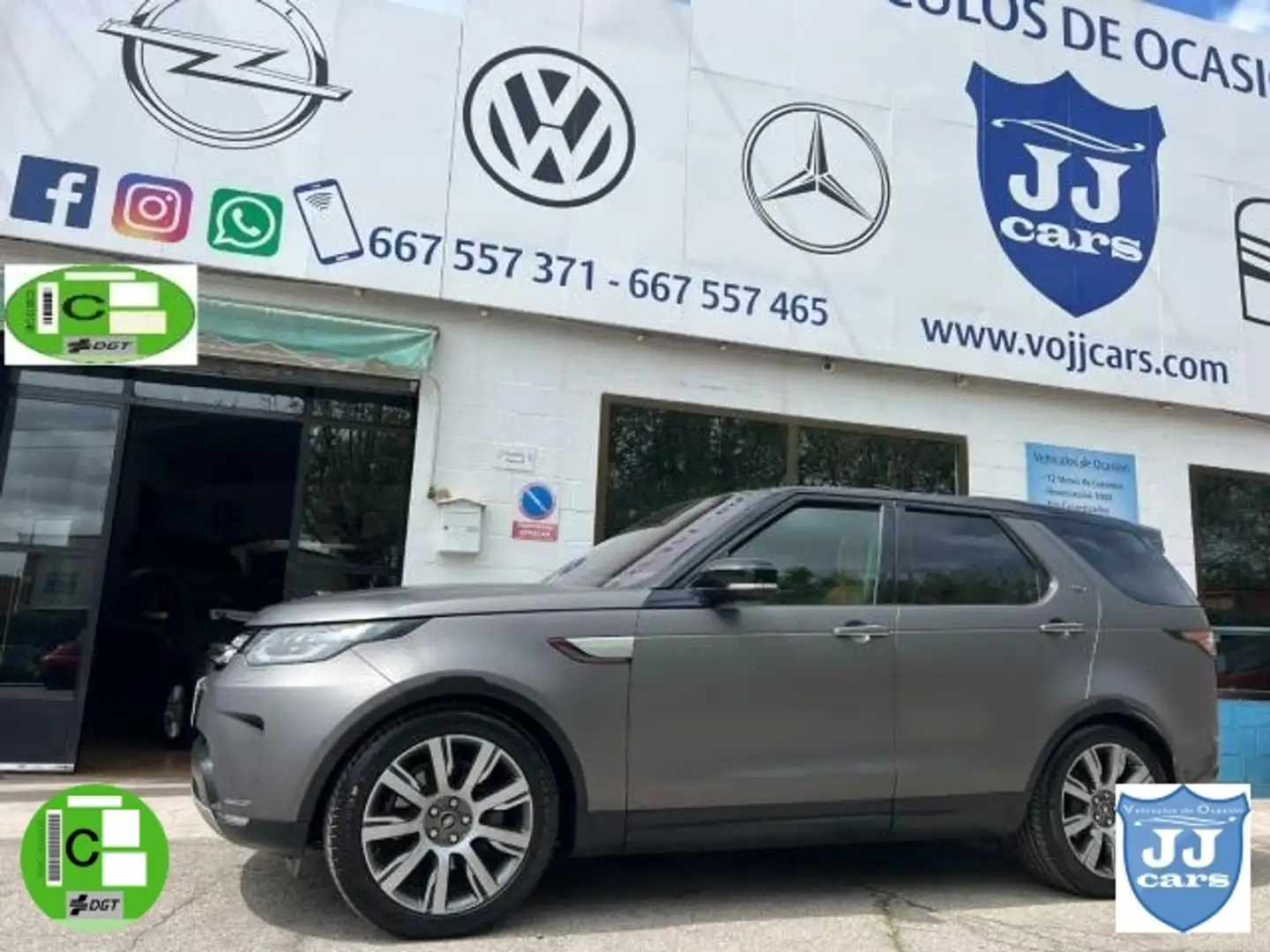 Land Rover Discovery 3.0TD6 HSE Aut. Gris - 1