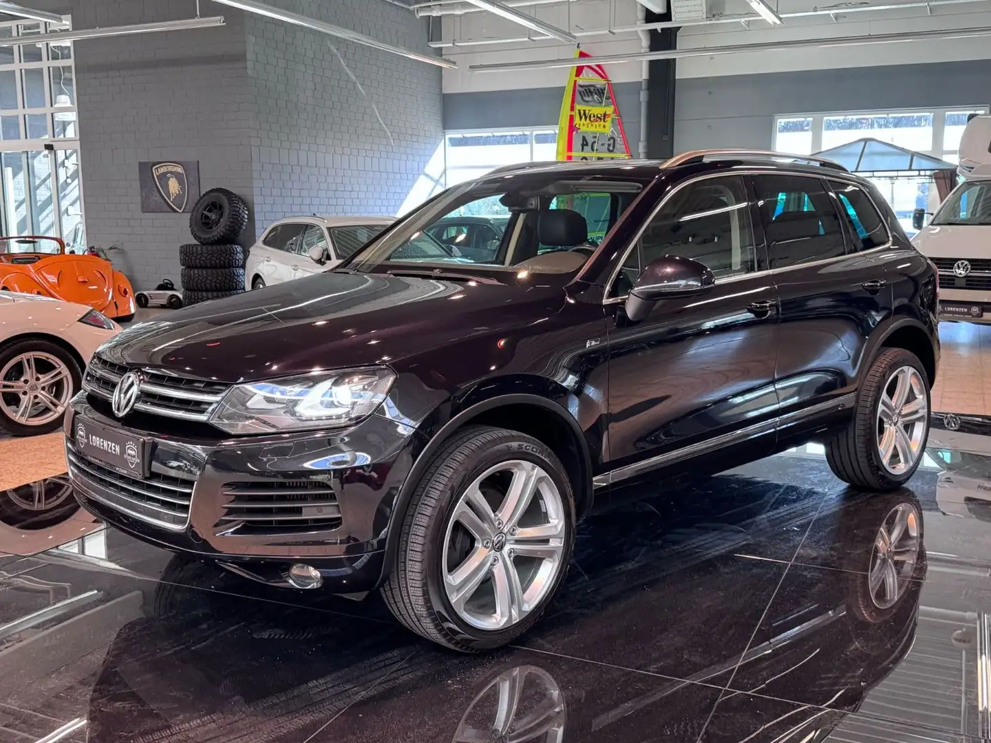 Volkswagen Touareg V6TDI R-Line Xenon Memory Kamera DAB AHK Schwarz - 1