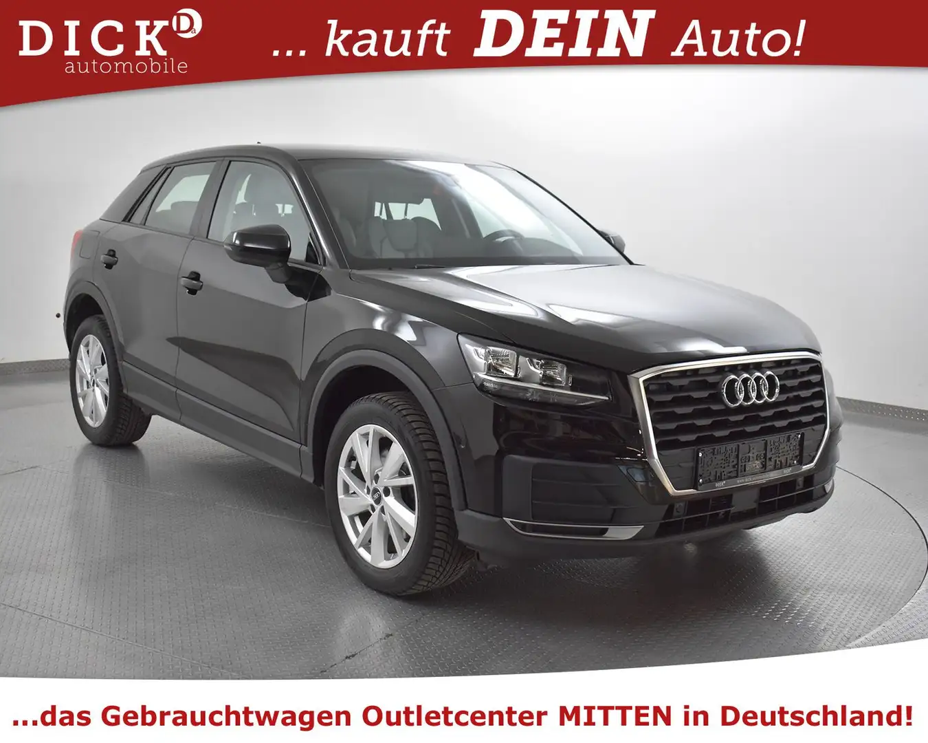 Audi Q2 35TDI VIRTU+LEDER+NAVI+MFL+TEMP+PARKAS+AHK+LM Černá - 1