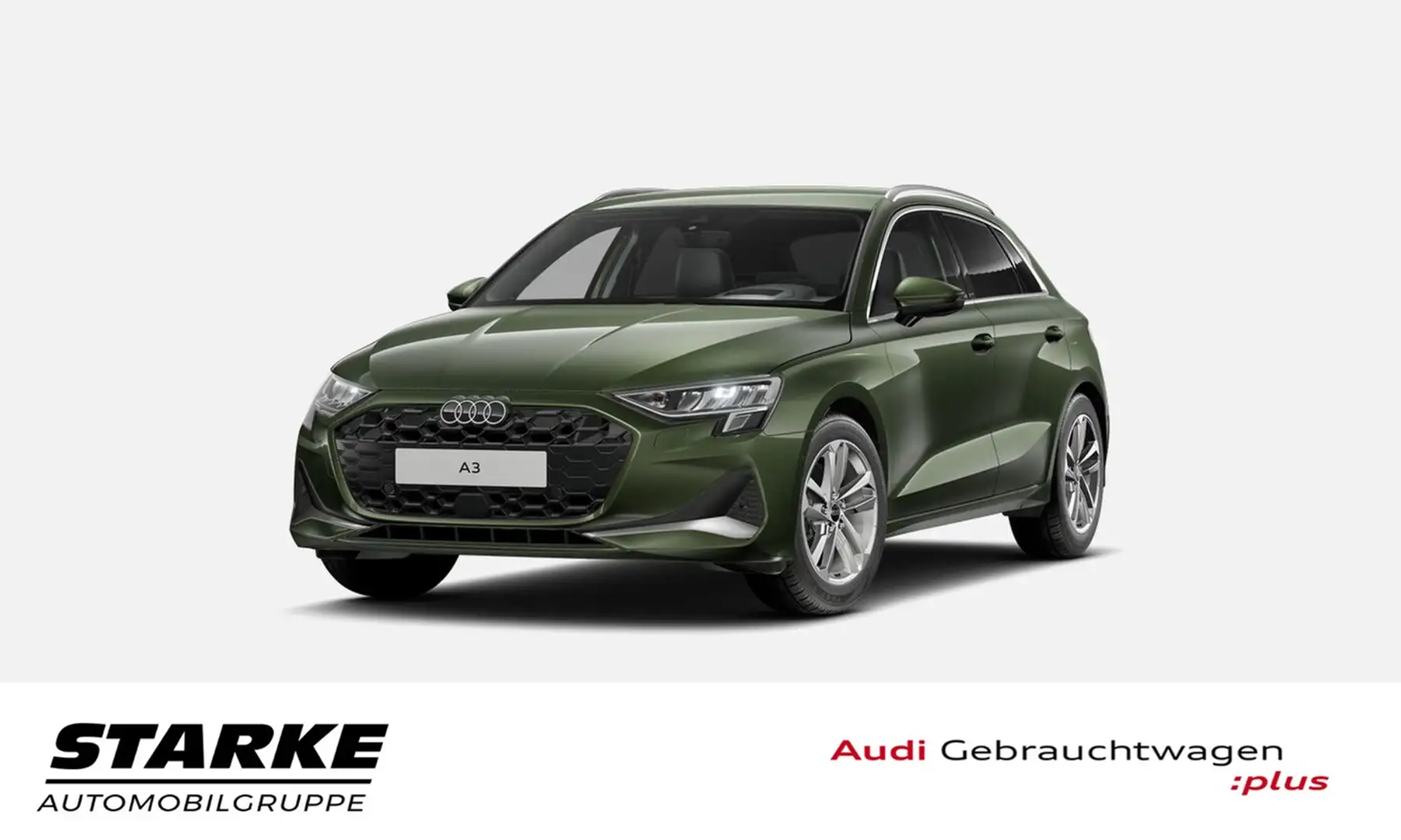 Audi A3 Sportback 30 TFSI S tronic Advanced NaviPlus AH... Grün - 1