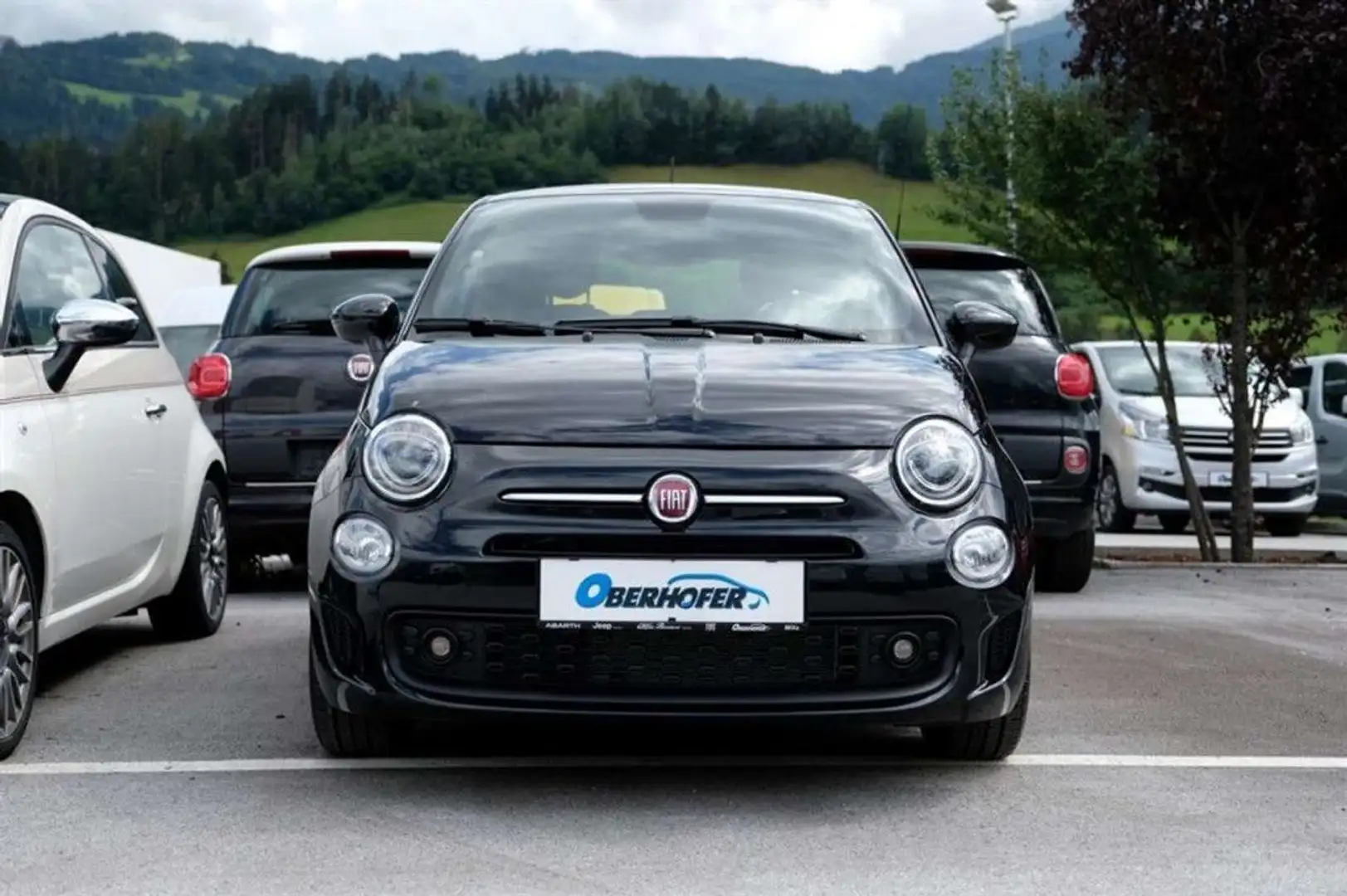 Fiat 500 1.0 FireFly Hybrid 70 Hey Google Schwarz - 2