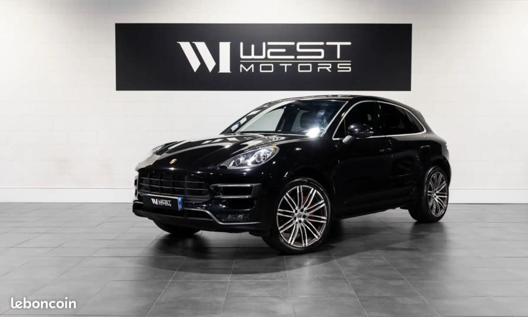 Porsche Macan Turbo V6 400 – FRANÇAIS Toit Pano Cam PDLS%2B Bose 596E-Mois Schwarz - 1