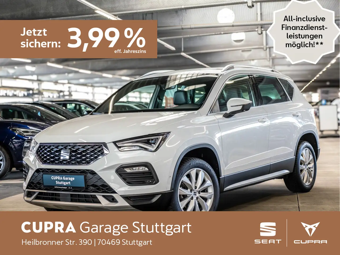 SEAT Ateca X-Perience 1.5 TSI DSG NAVI EPH SHZ KLIMA Weiß - 1