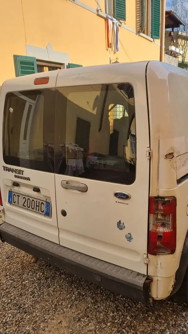 Ford Transit Connect Blanc - 1