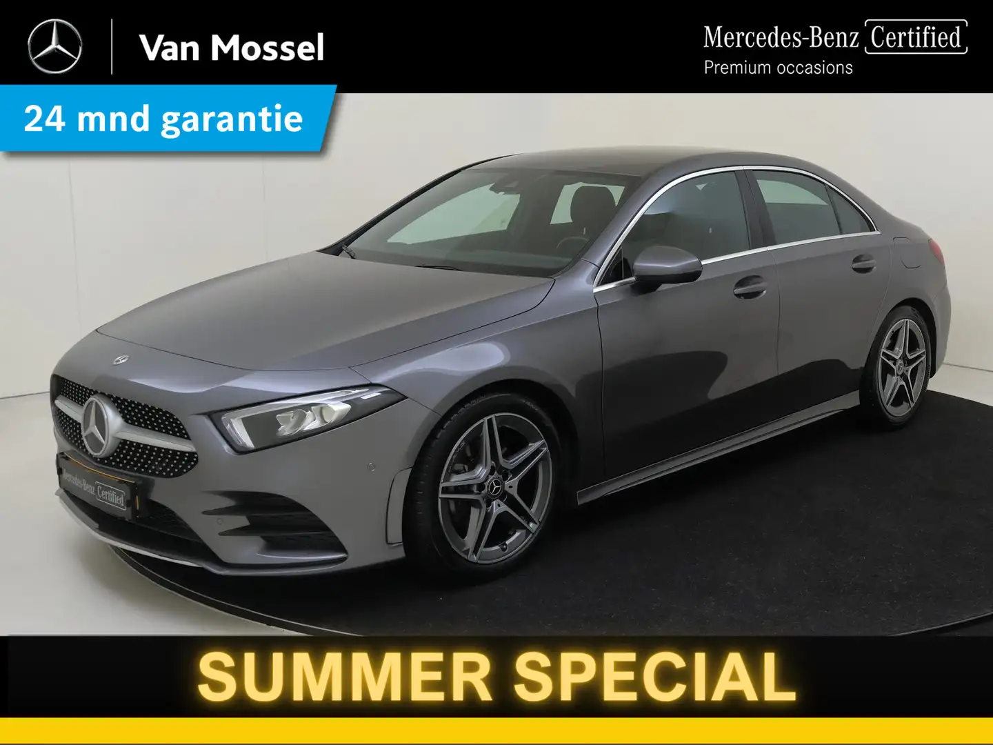 Mercedes-Benz A 180 Business Solution AMG Parkeercamera / Stoelverwarm Grijs - 1