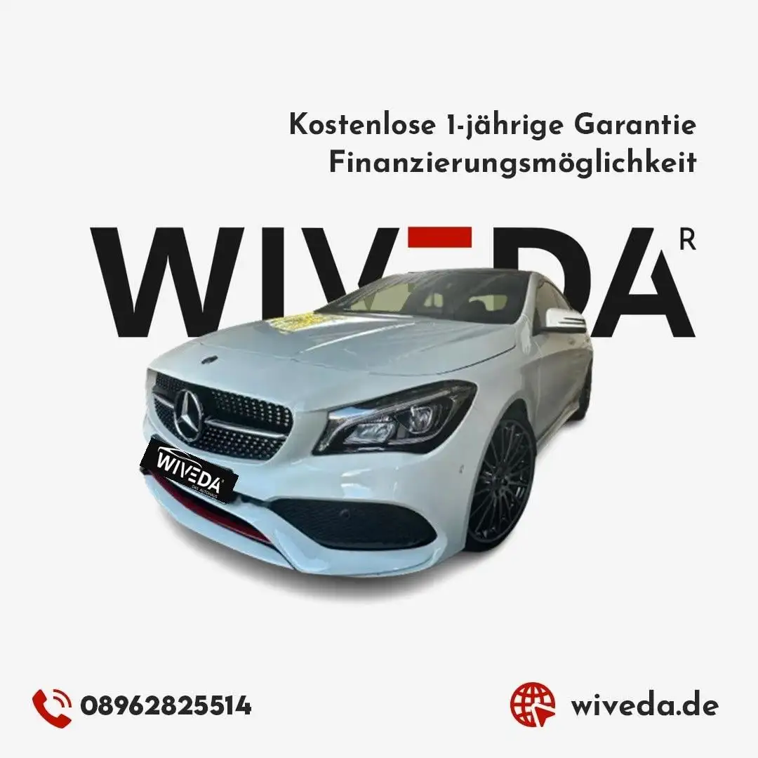 Mercedes-Benz CLA 250 AMG Line 7G-DCT LED~PANORAMA~NAVI~ Blanc - 1