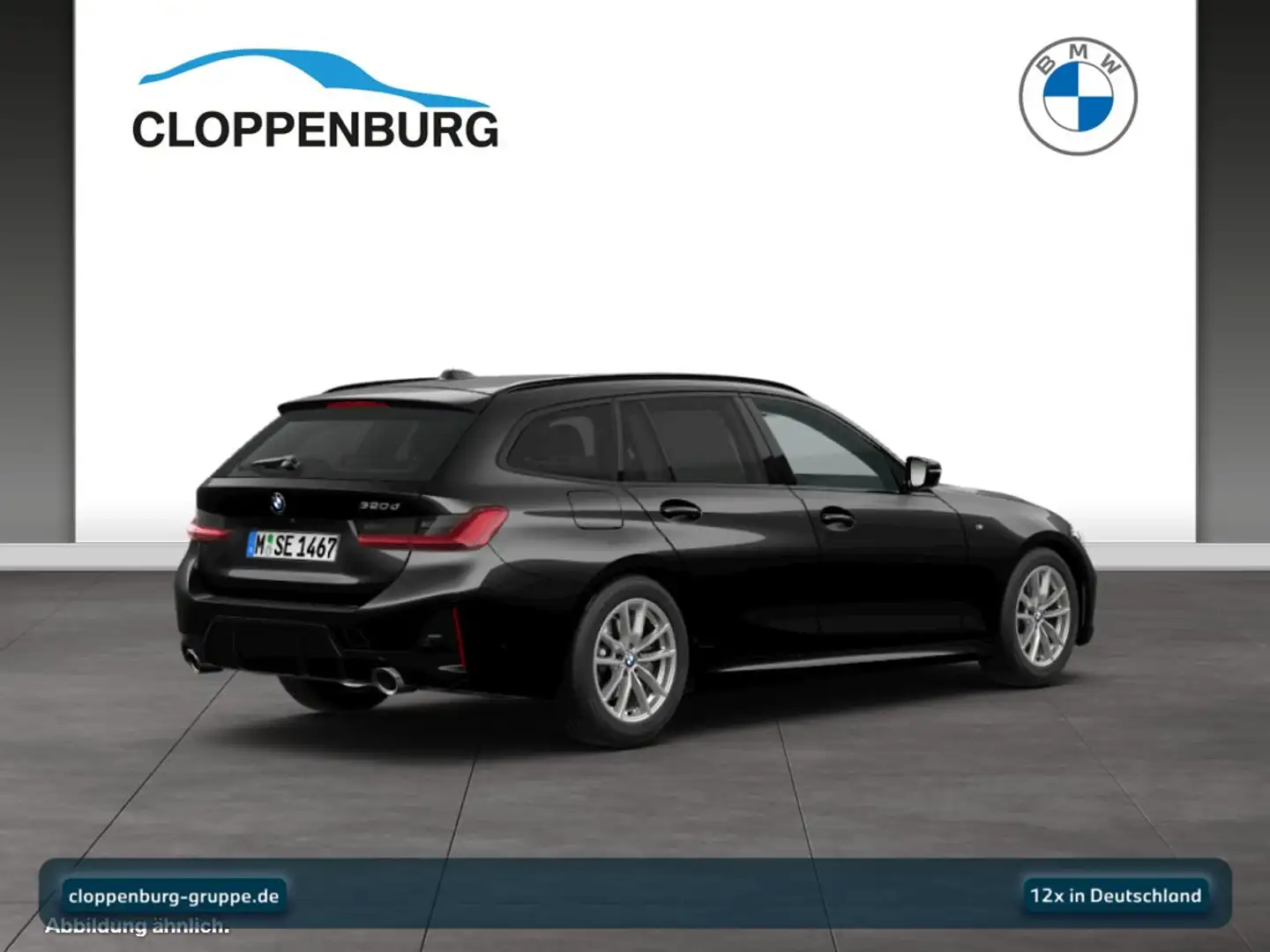 BMW 320 d Touring M Sportpaket Navi+ACC UPE: 70.190€ Schwarz - 2