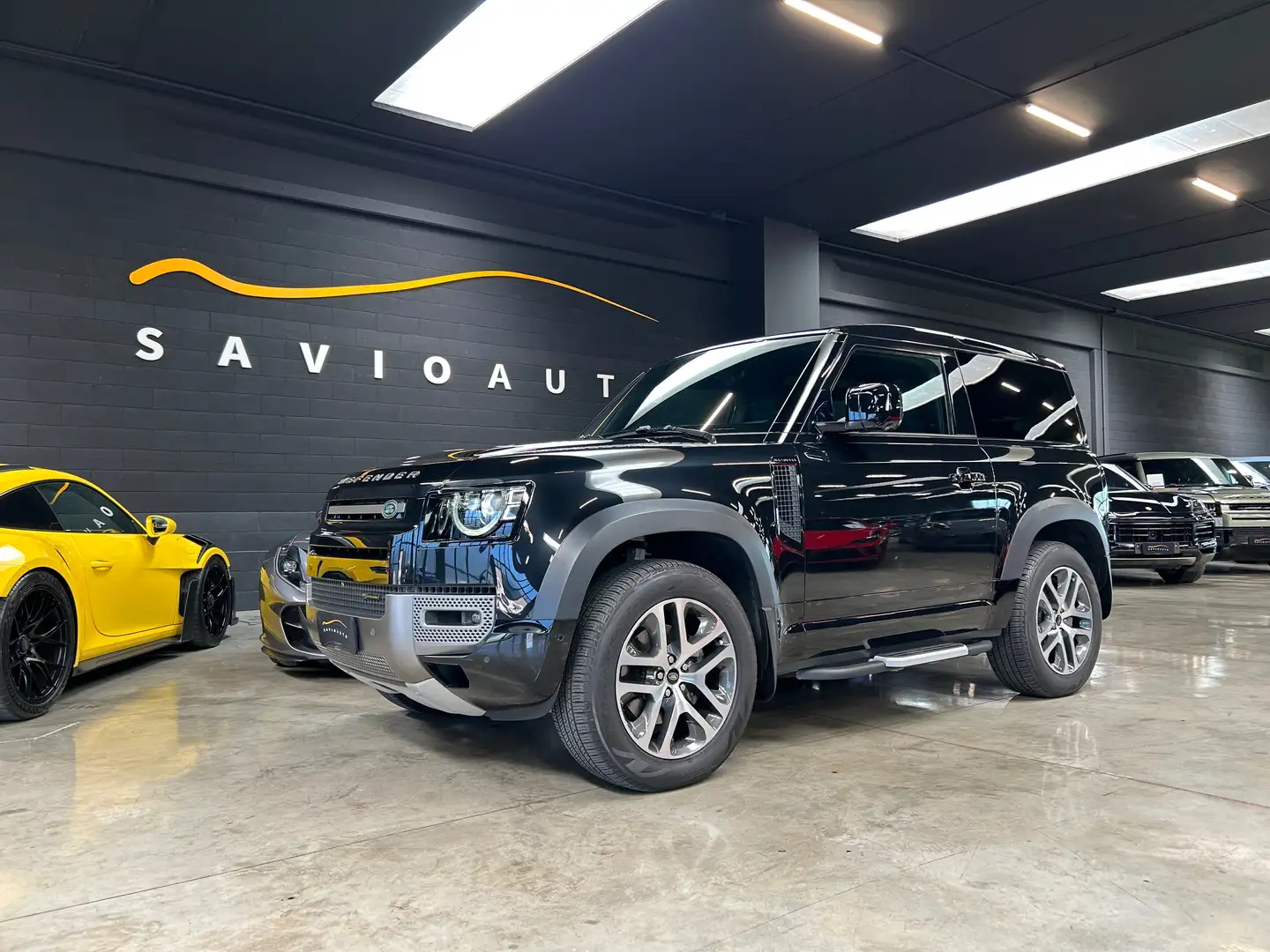 Land Rover Defender 90   3.0 - IVA esposta Nero - 1