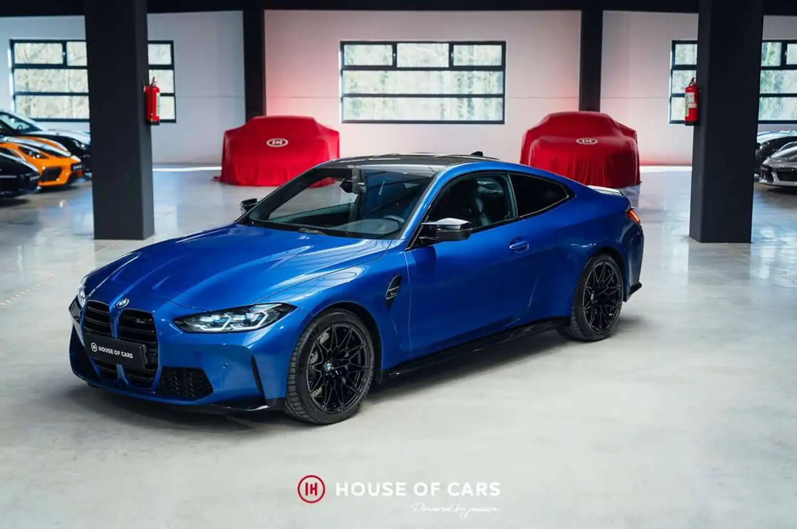 BMW M4 Competition Coupe G82  RWD  Belgian Azul - 2