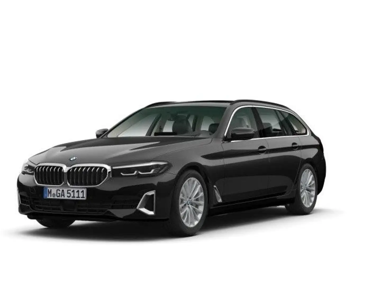 BMW 520 d xDrive Touring Luxury Line Aut. Panorama Schwarz - 1