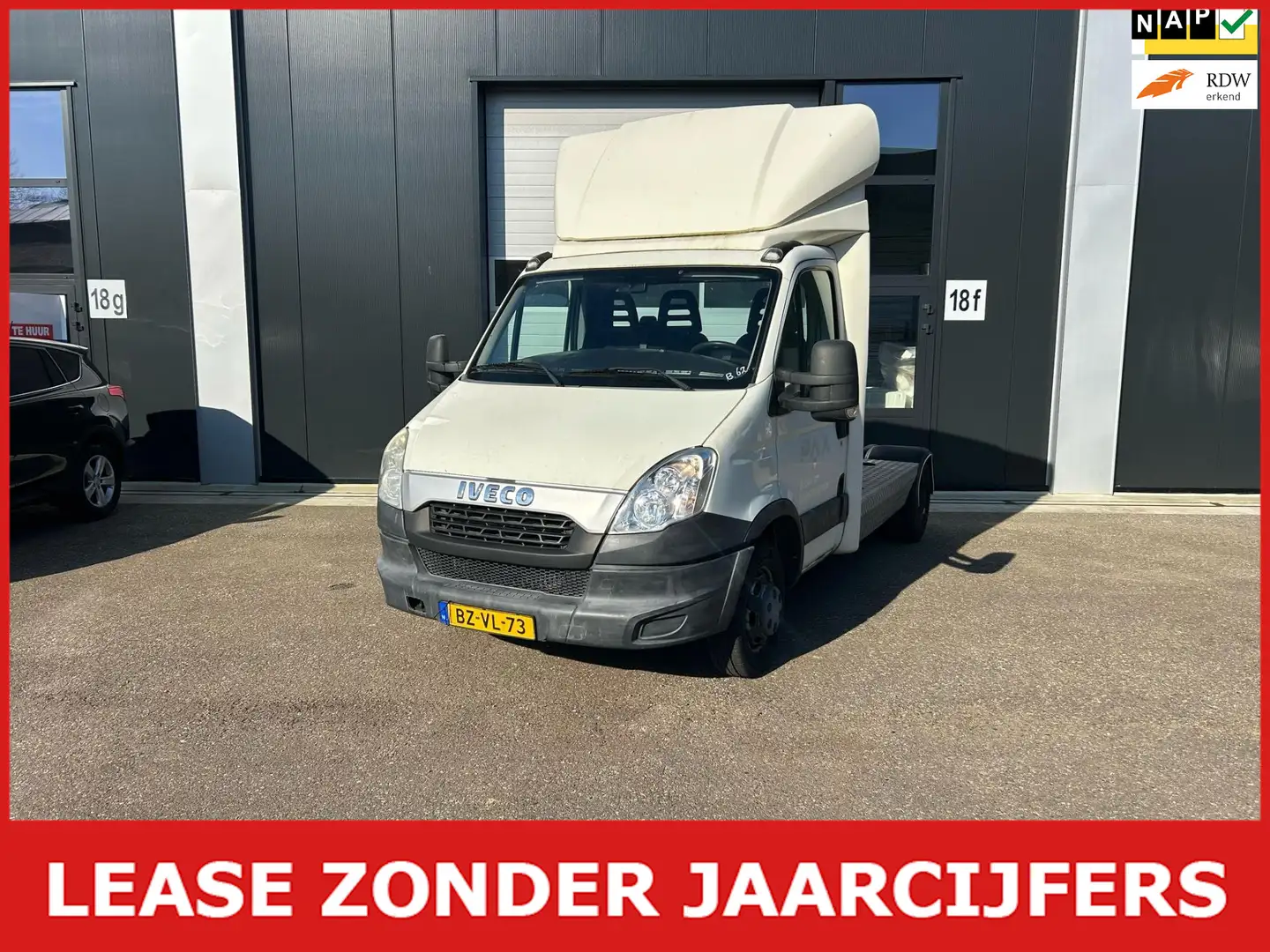 Iveco 50C21 3 pers airco 204 pk Trekker euro 5 Blanc - 1