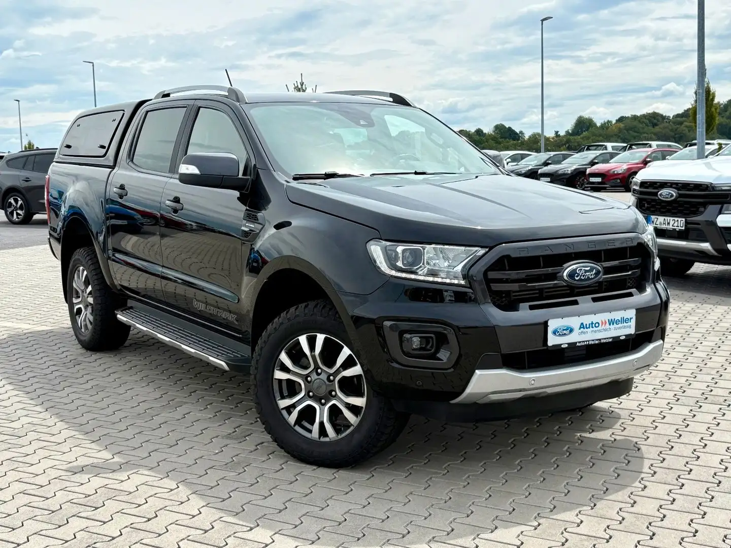 Ford Ranger Wildtrak DOKA 4x4 2.0 TDCi Hardtop AT Zwart - 2