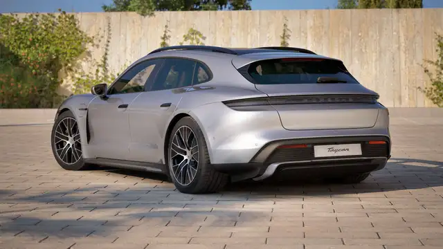 Porsche Taycan view 2