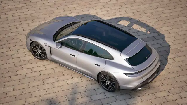 Porsche Taycan view 4