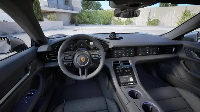 Porsche Taycan view 8