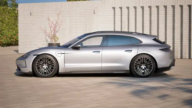 Porsche Taycan view 3