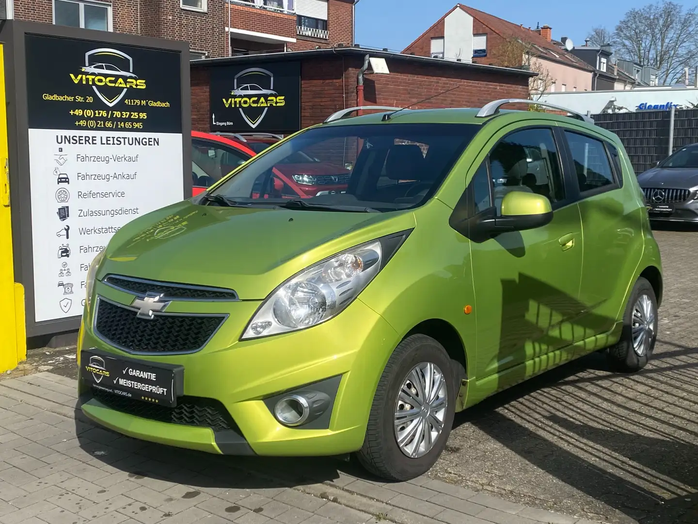 Chevrolet Spark LT | ab 4,99% | Garantie | 1.Hand | Klima | Zelená - 1