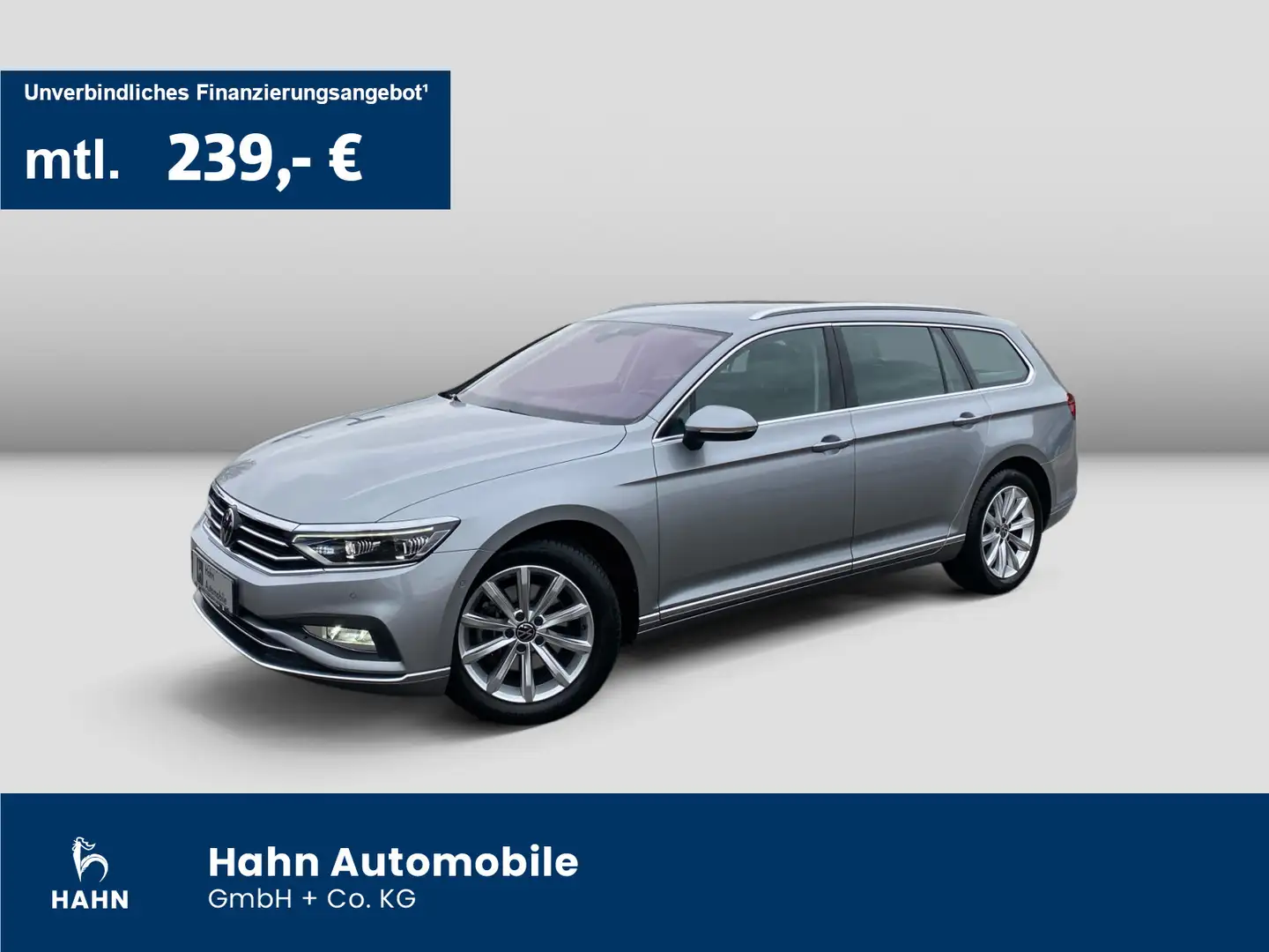 Volkswagen Passat Variant 2.0TDI DSG Elegance AHK Matrix Ca Silber - 1