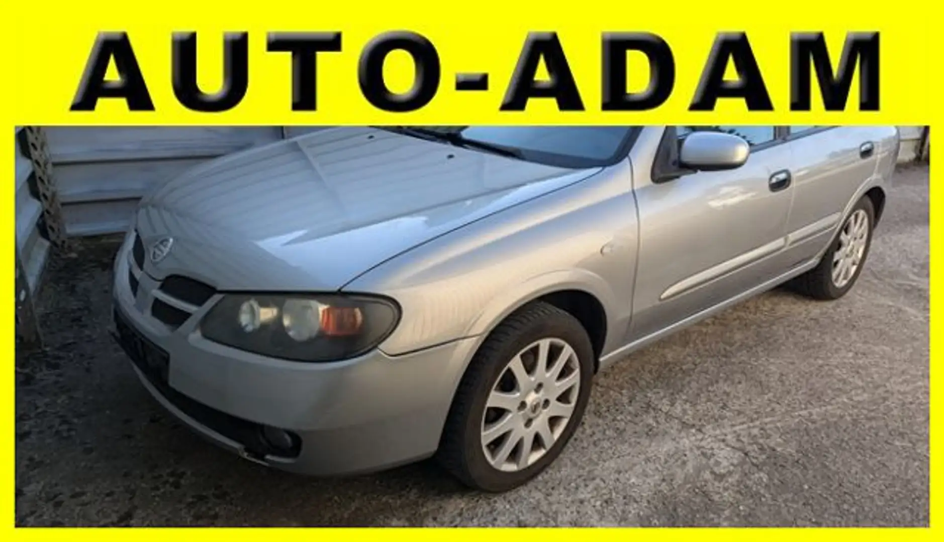 Nissan Almera Acenta Plus*Klima*Alufelgen*Tüv:11/2025* Silber - 1