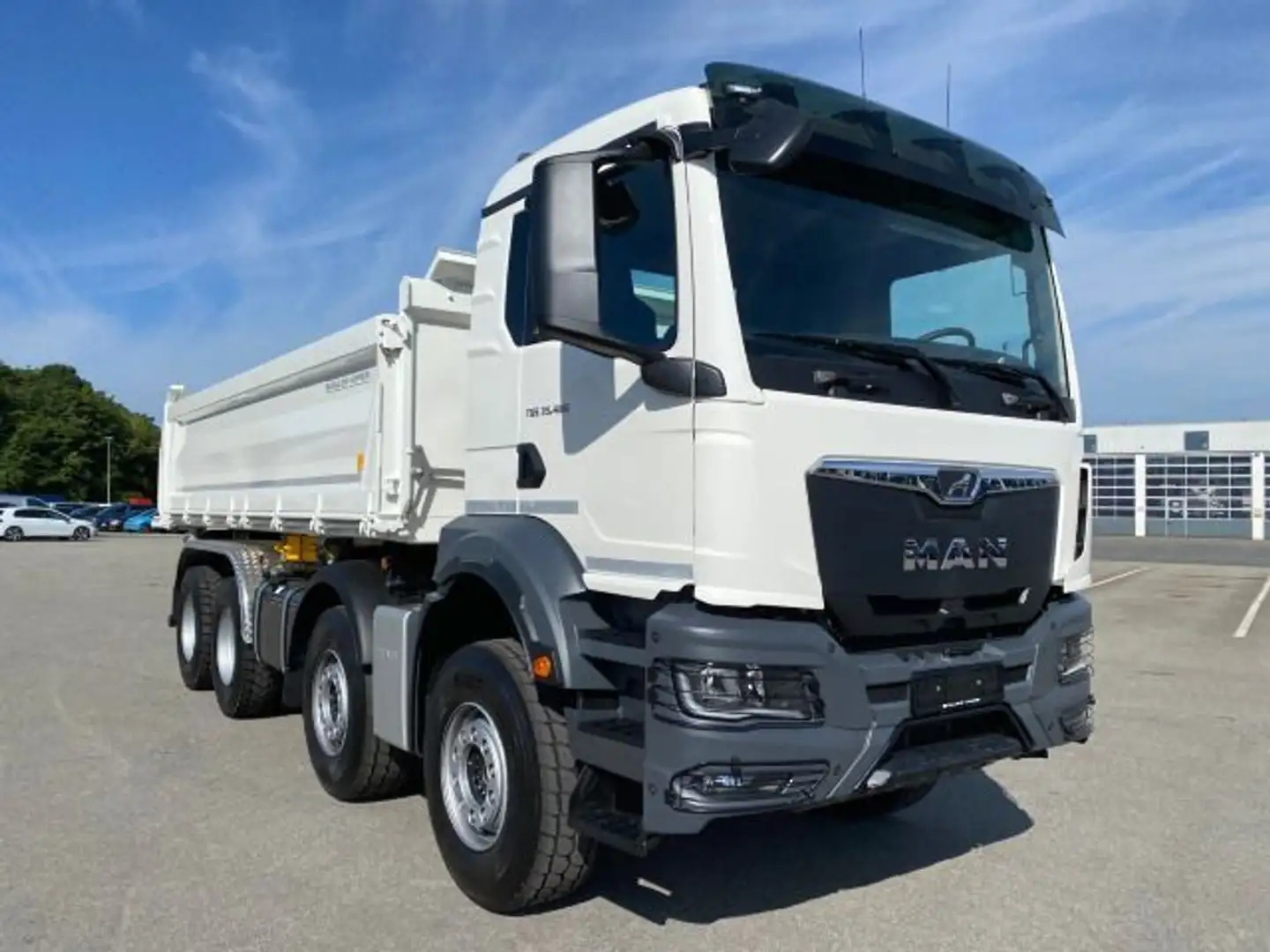 MAN MAN  35.480 TGS 8x4   Bordmatik Schalter  sofort Blanc - 2