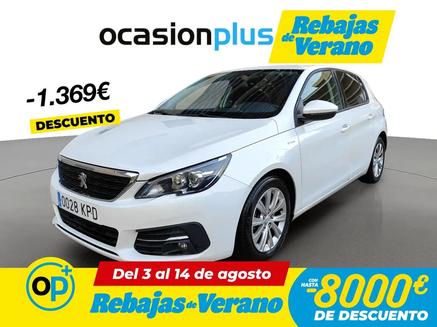 Peugeot 308 1.2 PureTech S&S Style 130 Blanco - 1