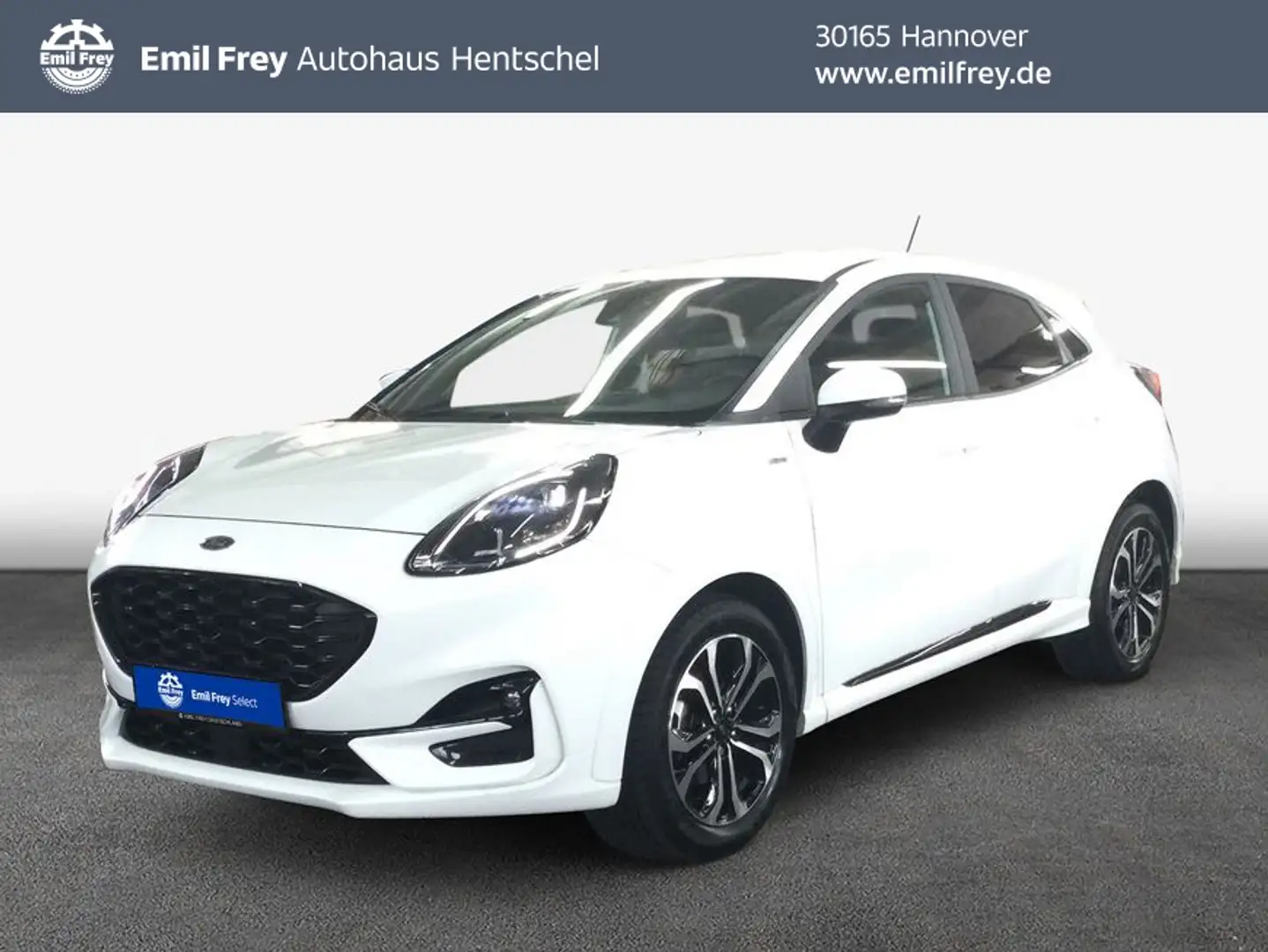 Ford Puma 1.0 EcoBoost Hybrid ST-LINE DESIGN Weiß - 1