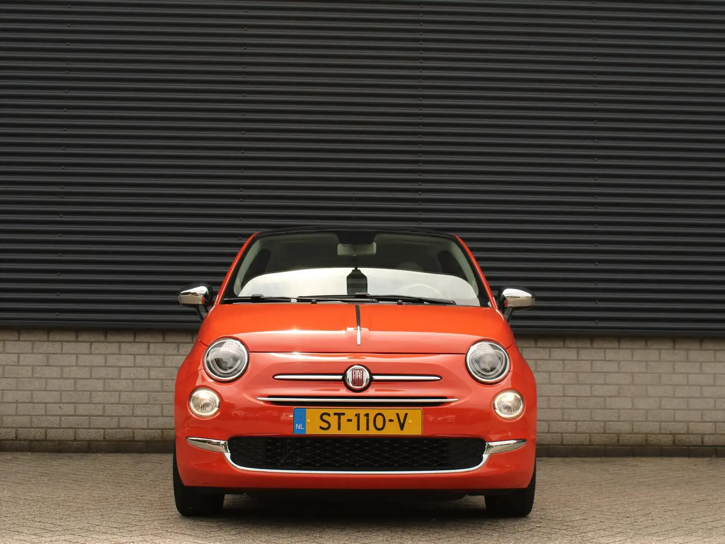 Fiat 500 Anniversario TwinAir 80pk I Cruise Control I Panor Orange - 2