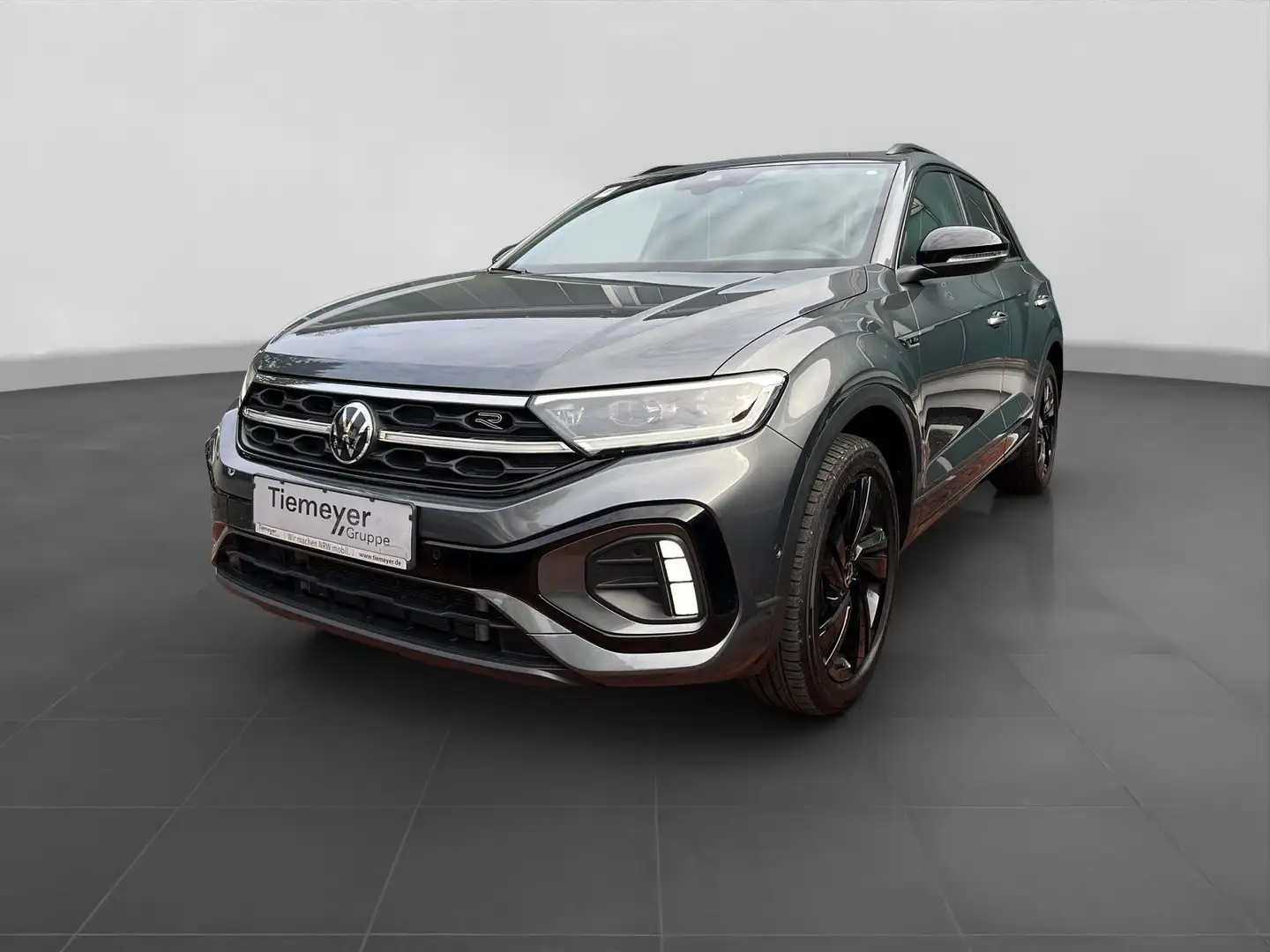 Volkswagen T-Roc 1.5 TSI DSG R-LINE BLACK PANO AHK NAVI KAM Grau - 2