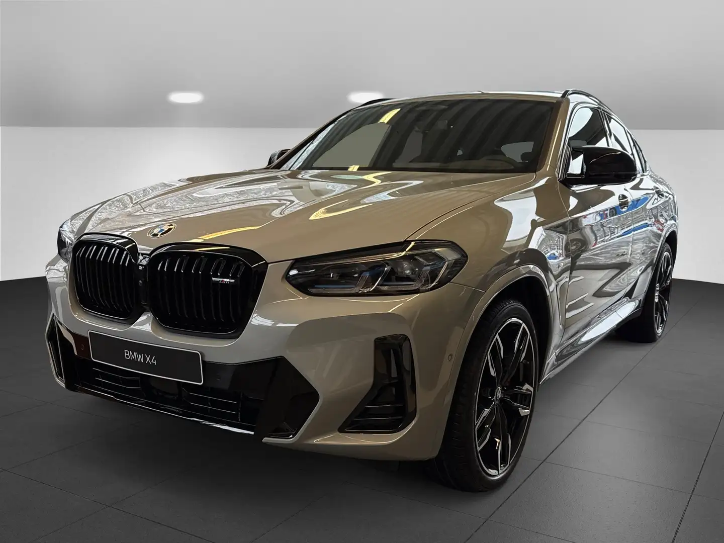 BMW X4 M 40d Head-Up HK HiFi DAB LED WLAN Standhzg. Сірий - 1