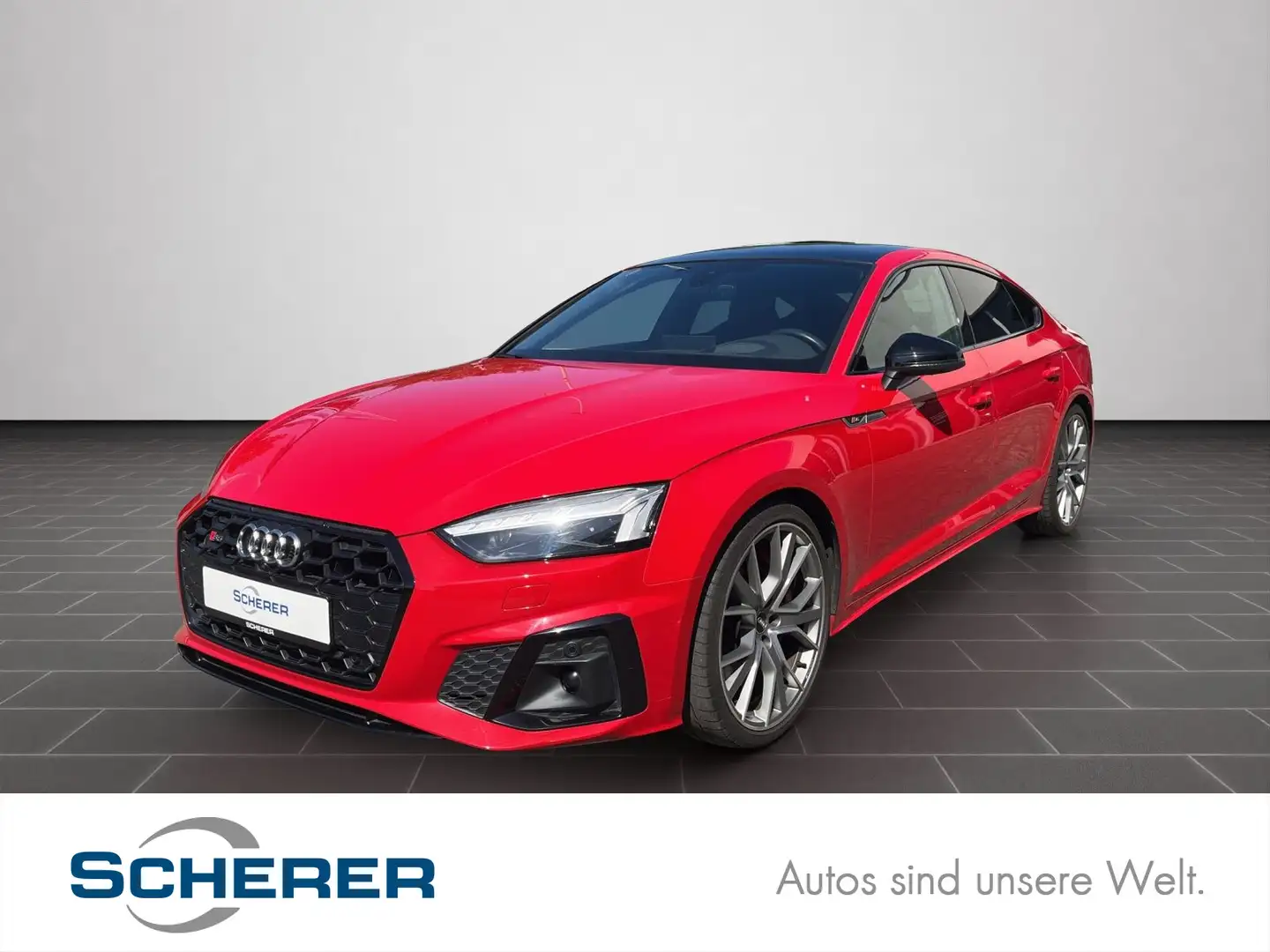 Audi S5 TDI Sportback, Pano/Head/Vollleder/360 Rouge - 1
