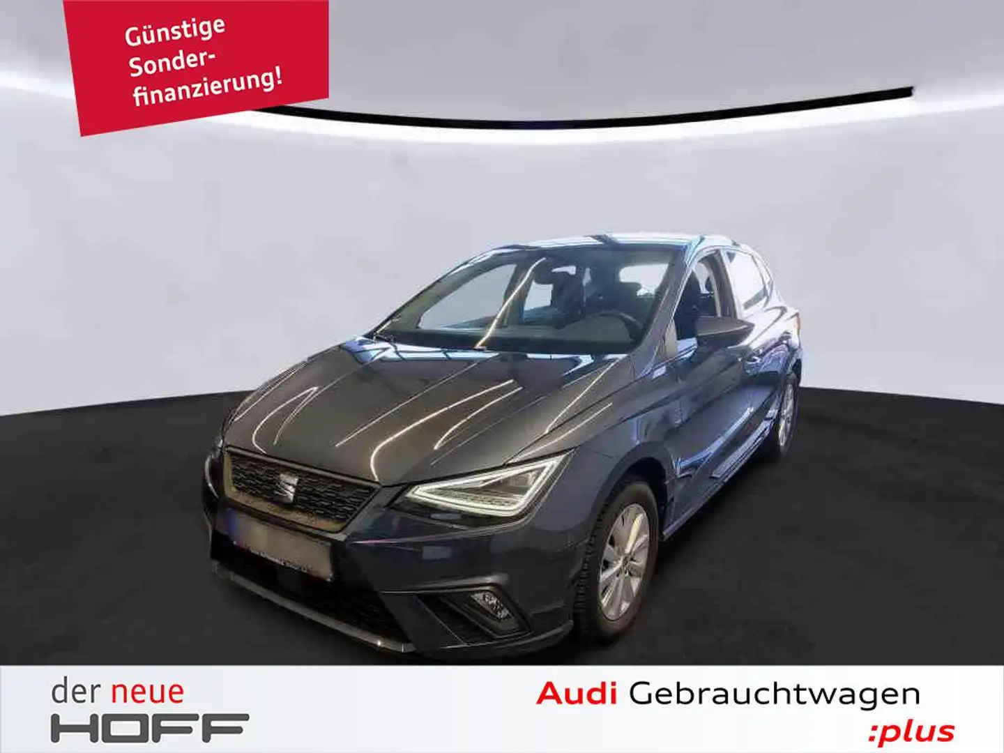 SEAT Ibiza 1.0 TSI Style Kamera GRA Allwetter LED SHZ APP Grau - 1