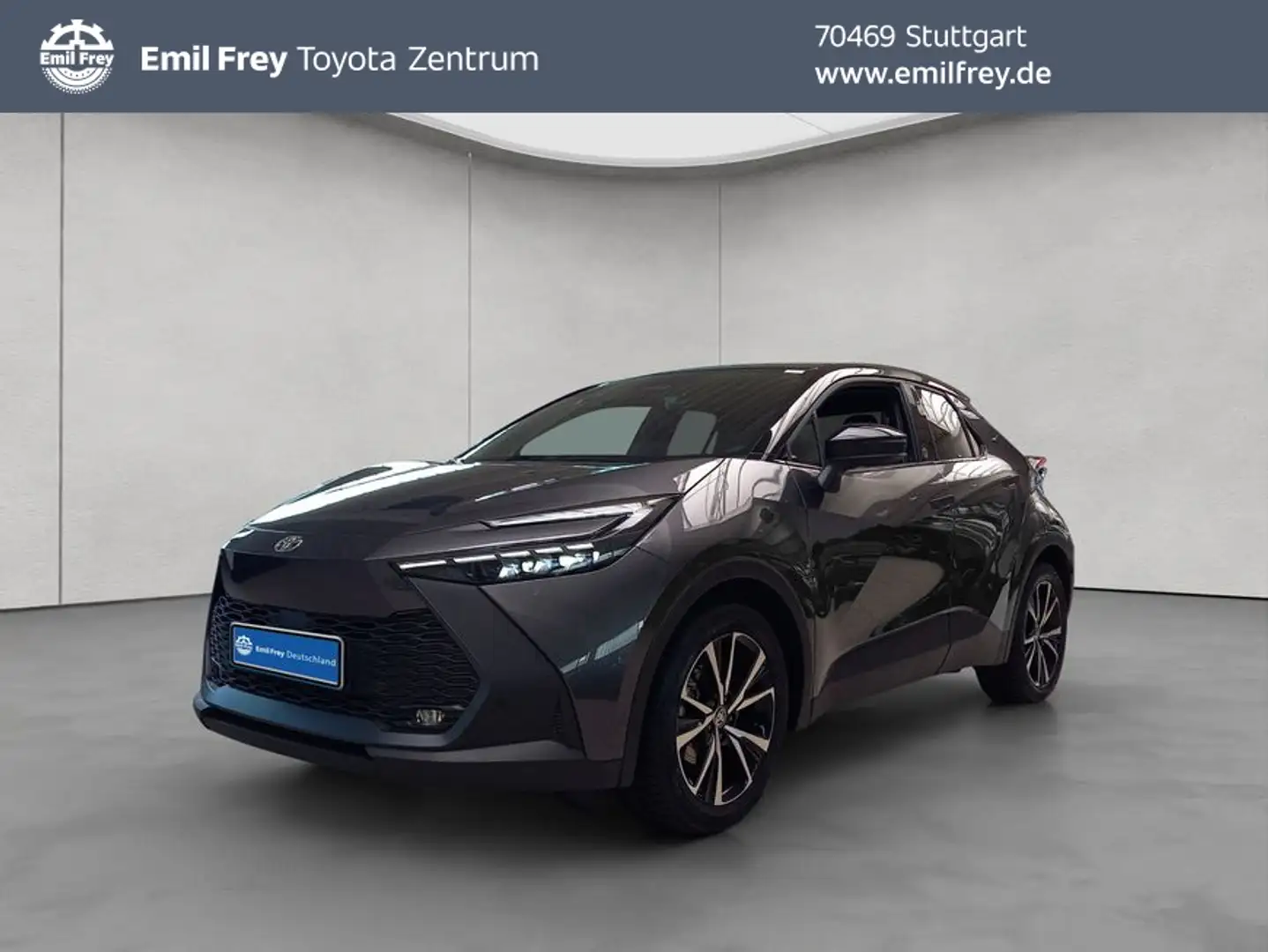 Toyota C-HR 1.8 Hybrid Team D /Technik-Paket/LED/NAVI Grau - 1