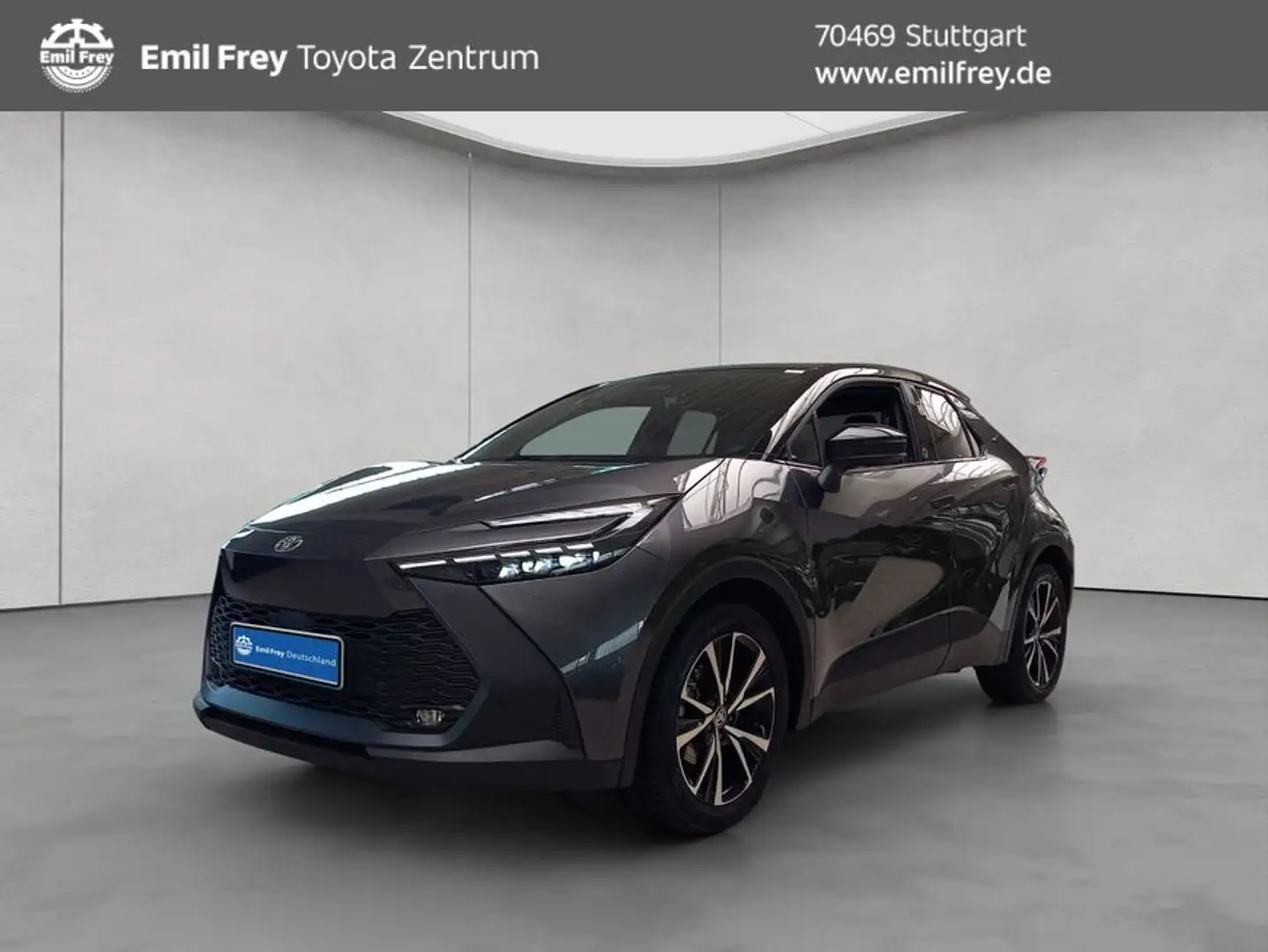 Toyota C-HR 1.8 Hybrid Team D /Technik-Paket/LED/NAVI Grigio - 1