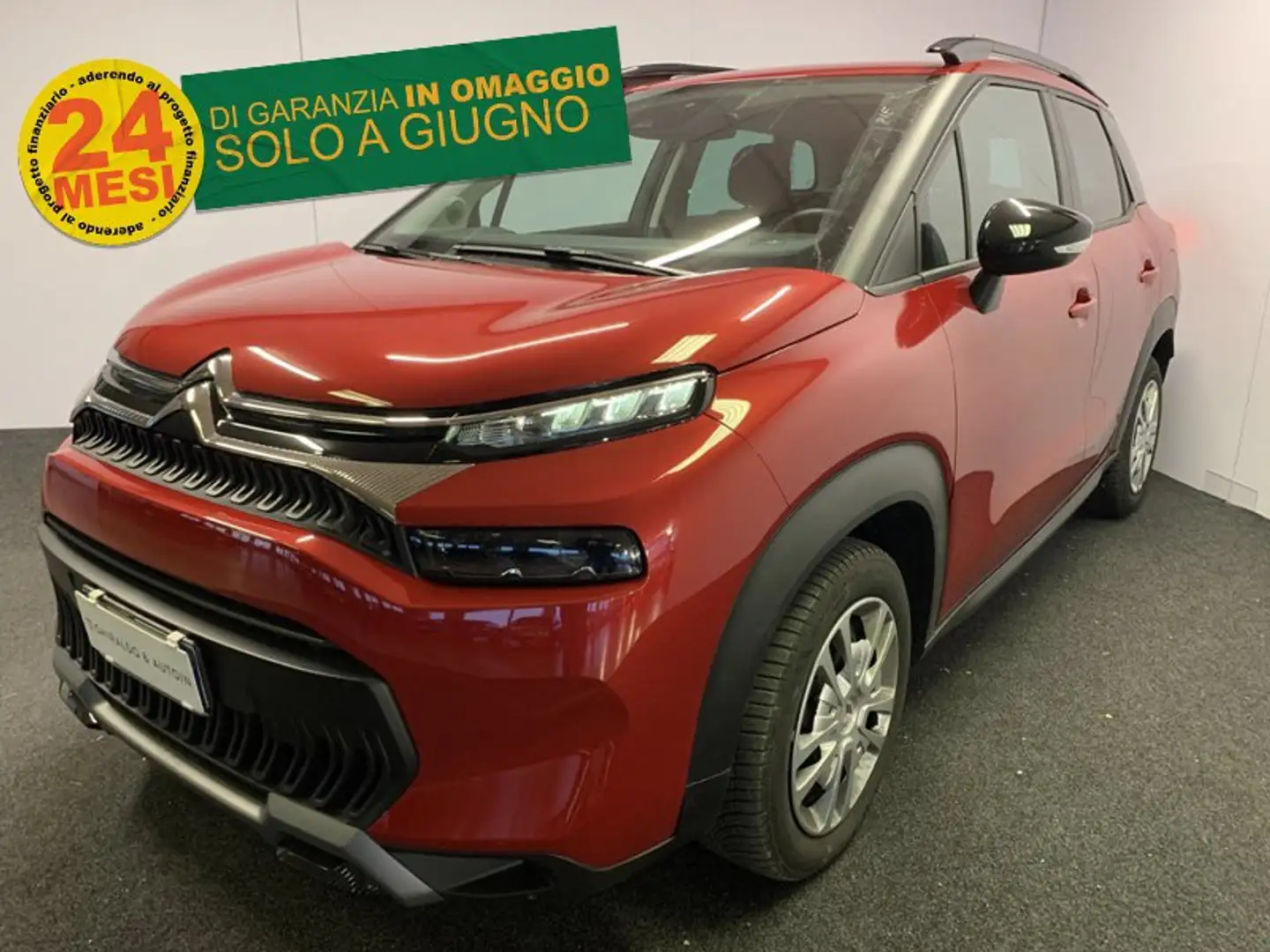 Citroen C3 Aircross 1.2 puretech Feel s&s 110cv Rosso - 1