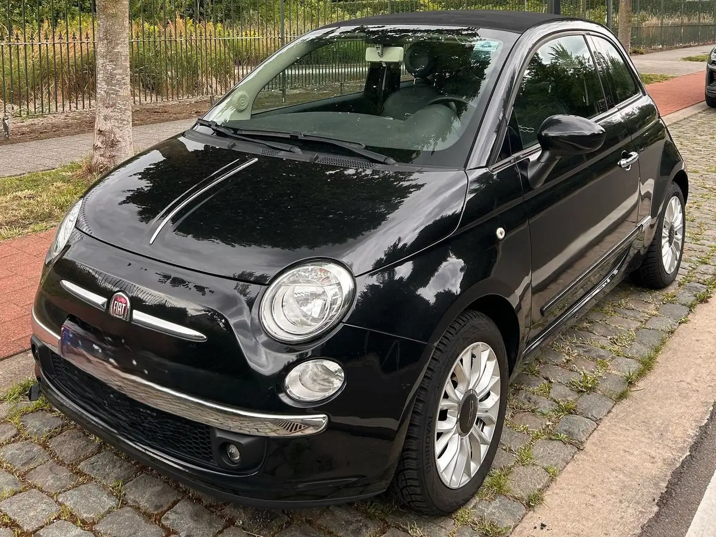 Fiat 500C 500 C 1.2 Lounge Black - 1