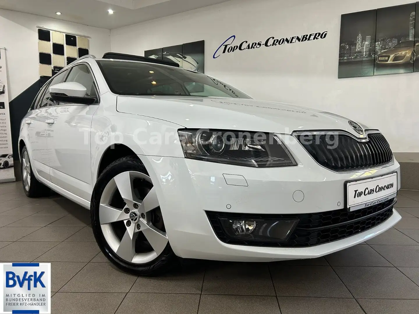Skoda Octavia 1.4 TSI Elegance*1.HD*Leder*Pano*Xenon* Wit - 1