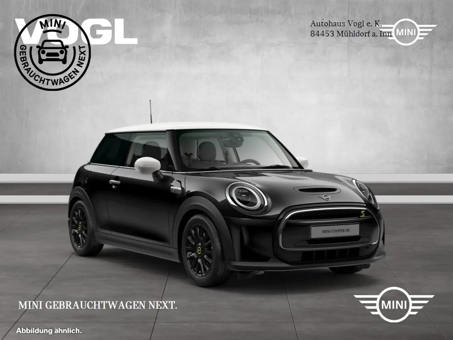MINI Cooper SE Hatch Schwarz - 1