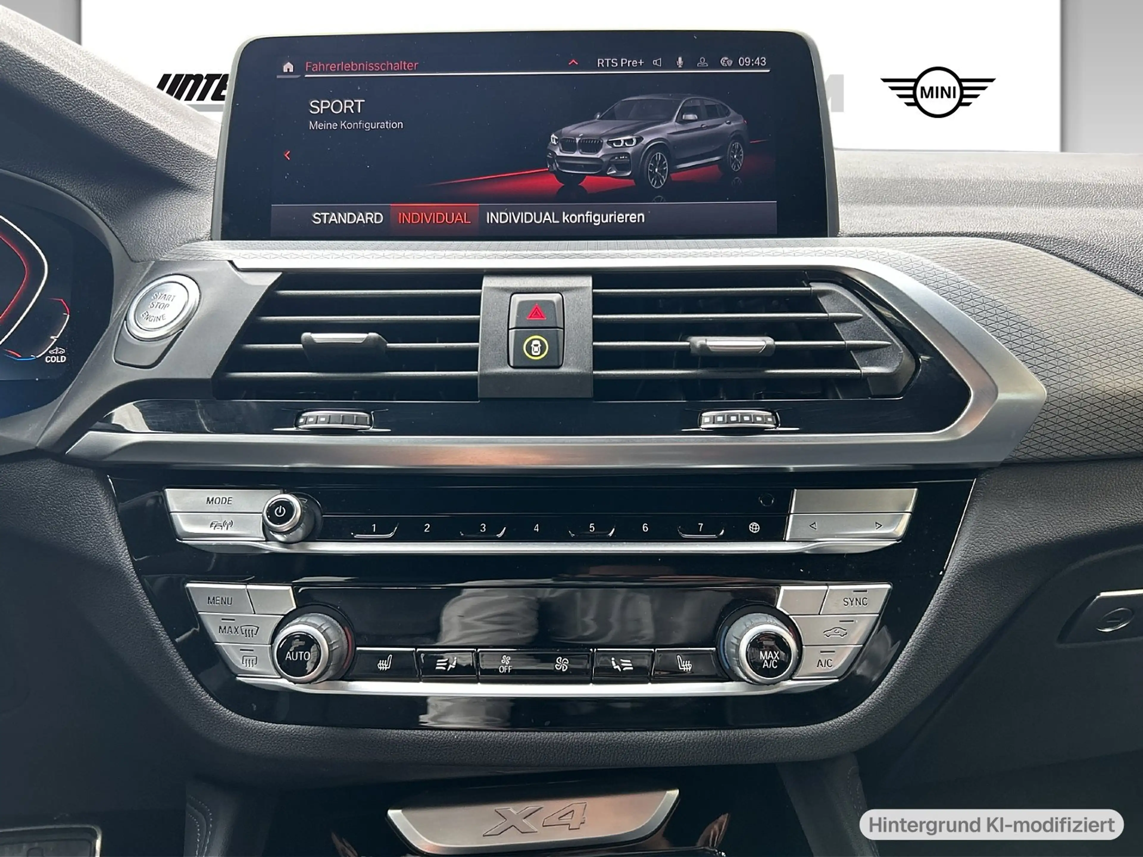 BMW X4 xDrive20d G02 XD5 M Sport Gestiksteuerung — photo 8