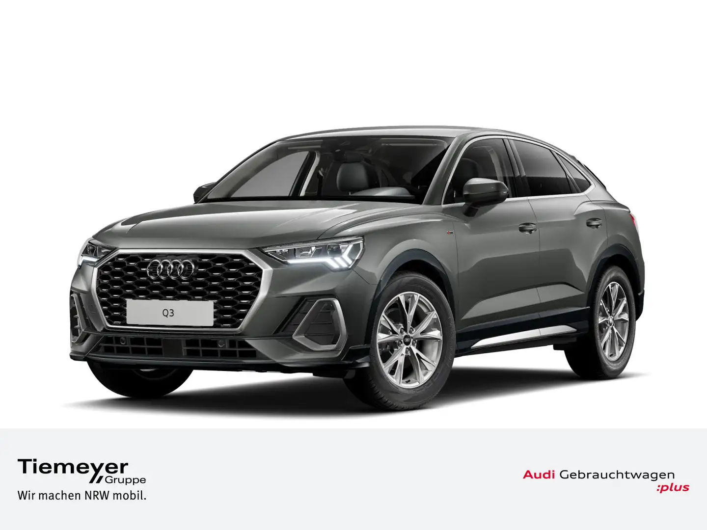 Audi Q3 35 TFSI S LINE LED AHK NAVI eKLAPPE Grau - 1