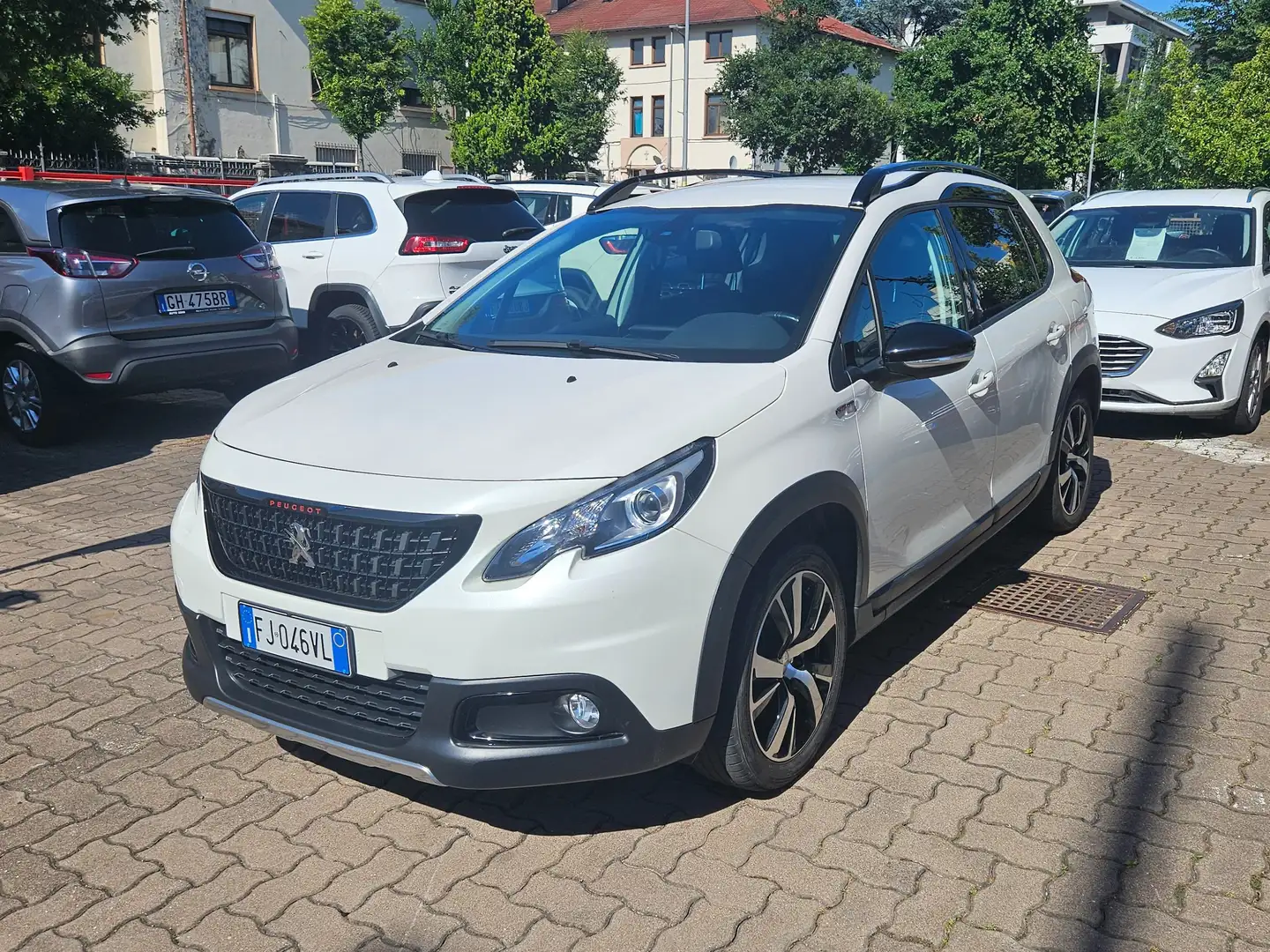 Peugeot 2008 1.2 puretech t Gt Line 130 CV CAMERA-ANDROID AUTO Bianco - 2