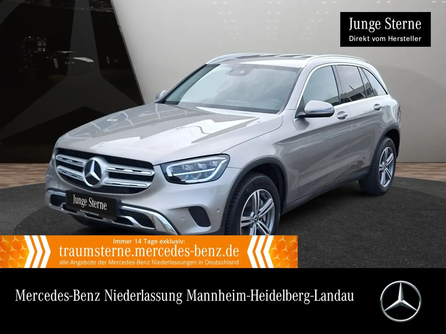 Mercedes-Benz GLC 300 de 4M AHK+LED+KAMERA+KEYLESS+9G Silber - 1