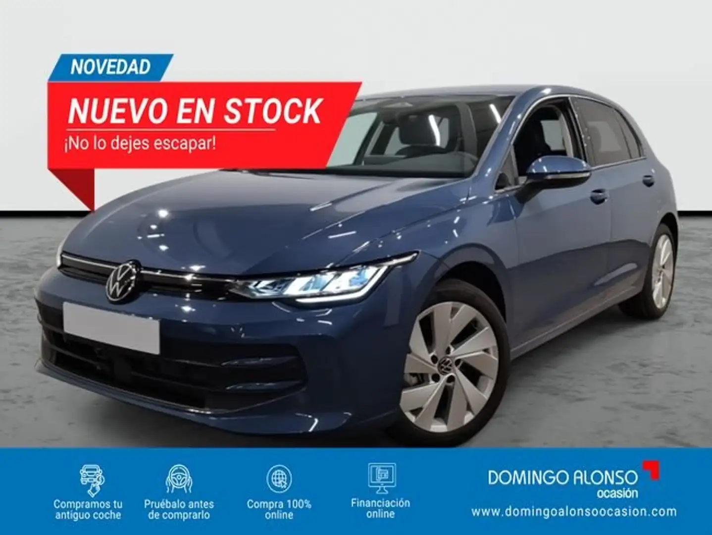 Volkswagen Golf 1.5 TSI Más 85kW Azul - 1