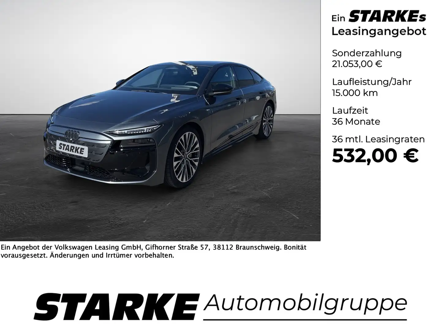 Audi A6 e-tron Sportback quattro Grigio - 1