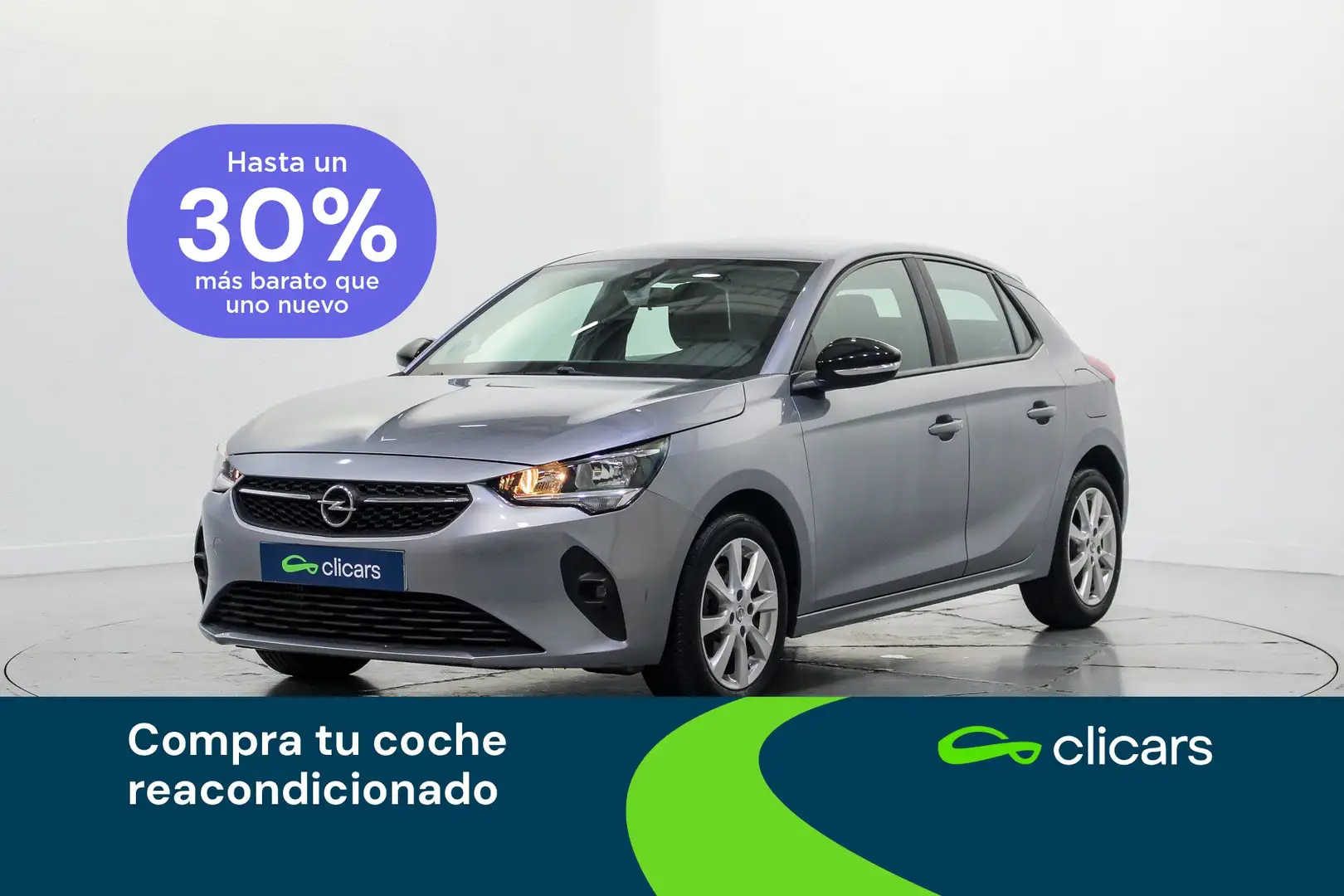 Opel Corsa 1.2T XHL S/S Edition 100 Gris - 1